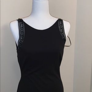 Rimini petite black dress